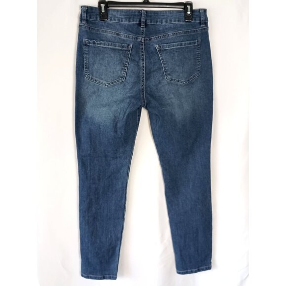 d.jeans Mid Rise Skinny Ankle Jeans Sustainable Fabric Size 10 Women’s Denim - Picture 4 of 5